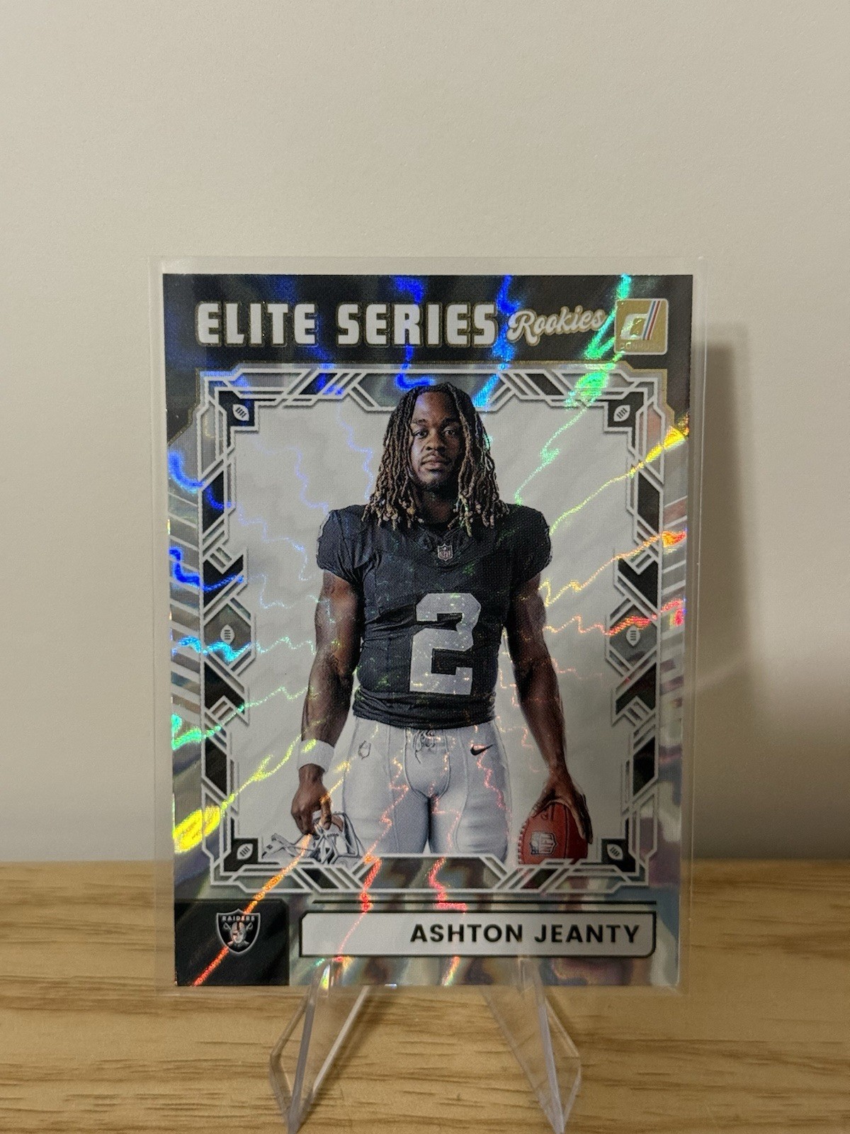 ASHTON JEANTY 2025 DONRUSS ELITE SERIES ROOKIES RAIDERS #ESR-AJY RC Q3641
