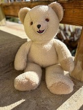 1986 Snuggle Teddy Bear Vintage Plush Russ Lever Brothers 22"
