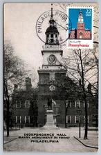 #2337 Pennsylvania Statehood Maxi Card w/Pictorial Cancel Independence Hall