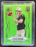 2025 Panini Donruss Elite Tyler Shough Rookies Aspirations Lime Green RC #/999