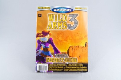 *Wild Arms 3 Official Perfect Guide Versus Books* PS2 Strategy Guide + Poster