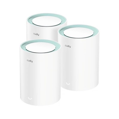 Cudy AX1500 WiFi 6 Dual-Band Mesh WLAN System, ersetzt Router und Extender,
