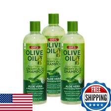 ORS Olive Oil Moisture Restore Creamy Aloe Shampoo Infused with Aloe Vera 12.5 O