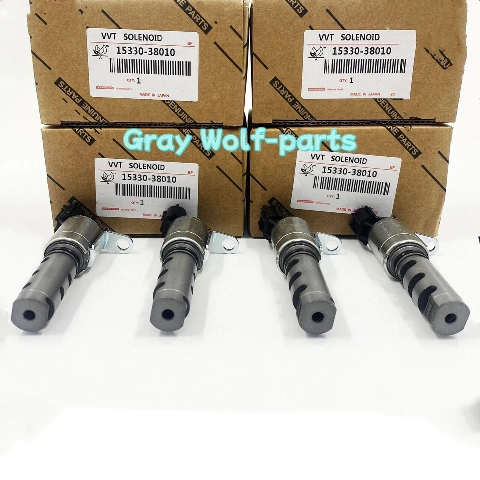 OEM 4x For Lexus GS460 Toyota Tundra Variable Valve Timing VVT Solenoid US STOCK Foto 2 de 3