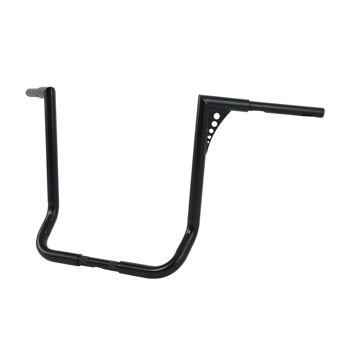 APE Bars Black Handlebars 18 Rise 1 1 4 for Harley Touring Dressers Baggers