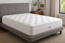 DreamCloud King Hybrid Mattress Medium Firm White Breathable