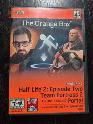The Orange Box Half-Life 2 PC DVD-ROM CIB Complete Episode 2/1 TF2 And Portal