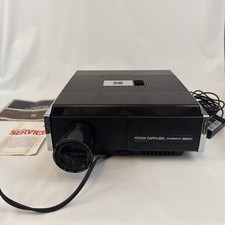 Kodak Carousel Custom 860H 35mm Desktop Slide Projector Auto Focus Timer Remote