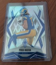 2025 Phoenix Puka Nacua SILVER HOLO SP #119 Los Angeles Rams