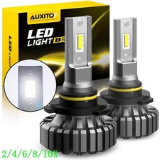 White LED 9005 Headlight Bulb HB3 Hi/Lo Beam Halogen Replacement CANBUS 2/4X