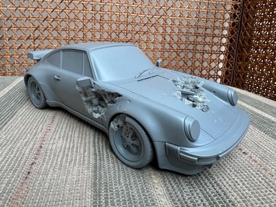 Eroded 911 Porsche by Daniel Arsham Fullset OVP Skulptur Statue Figur 