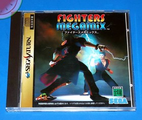 TESTED Sega SATURN Game FIGHTERS MEGAMIX Japanese Complete CIB with OBI