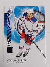 20 21 SP HOCKEY SP ROOKIE AUTHENTICS BLUE ALEXIS LAFRENIERE #101