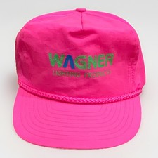 Vintage 90s Nissin Pink Adjustable Snapback B...