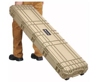 #ad #ad APACHE 9800 Weatherproof Protective Rifle Case Long Tan $125.95