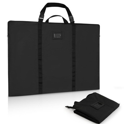 BERYA Large Size Art Portfolio Bag with Nylon Shoulder, 24 x 36 inches black