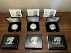 Set of 3 - 2025 American Silver Eagles: Uncirculated, S Proof, W Proof