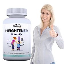 Heightener Natural Height Growth Supplement for Kids Improve Bone Strength,60pcs