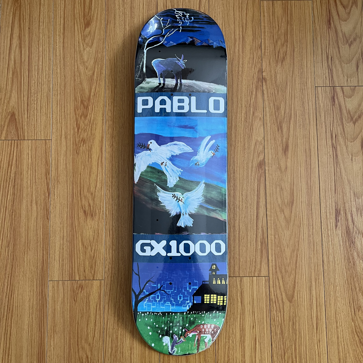 GX1000 Pablo Ramirez Pro Skateboard Deck 8.375'' LSDWORLDPEACE | eBay