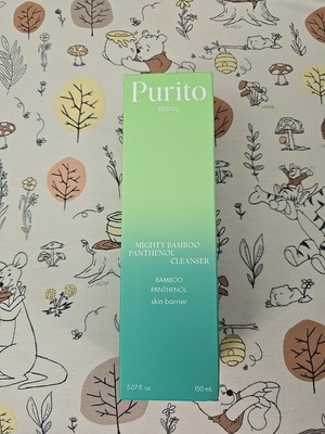 PURITO Mighty Bamboo Panthenol Cleanser 150ml NIB Kbeauty Vegan 5.07 Oz. Sealed 