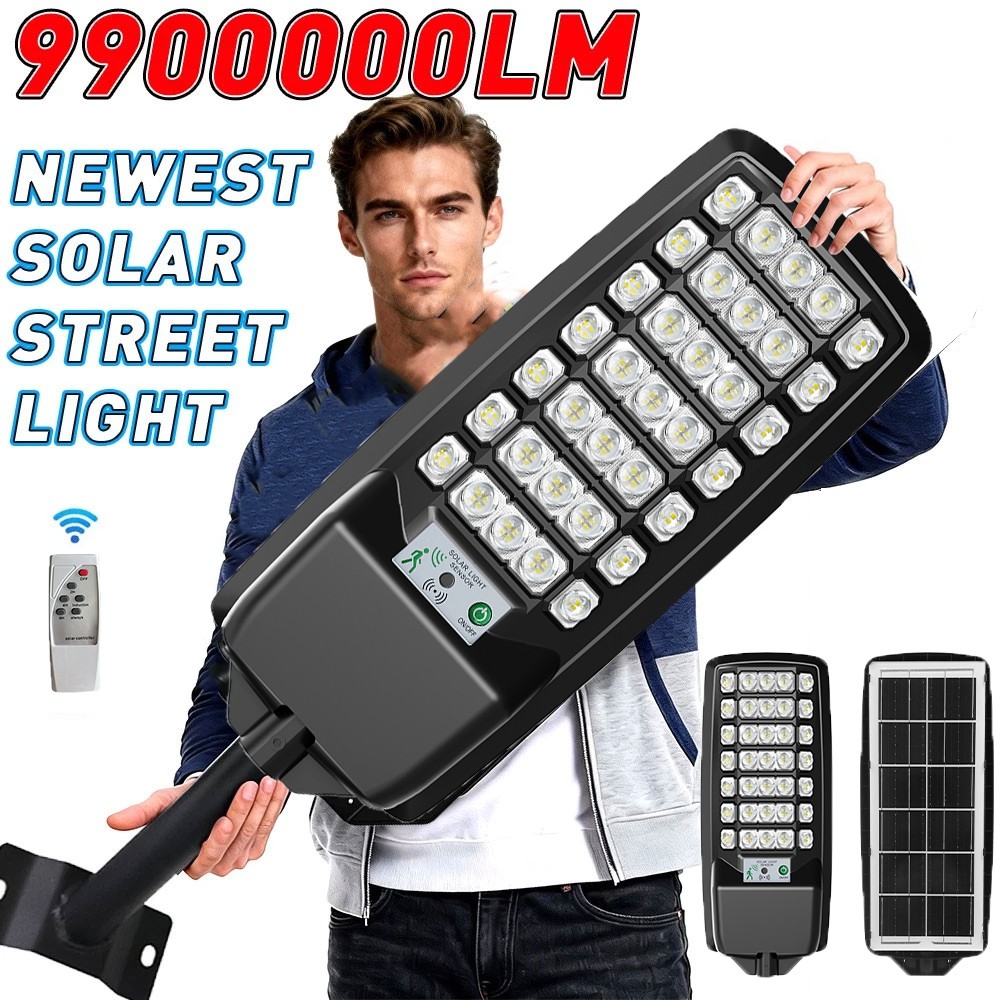 6000W 9900000LM Lamparas Luz Solares Luces Para Exterior Patio Sensor De light..