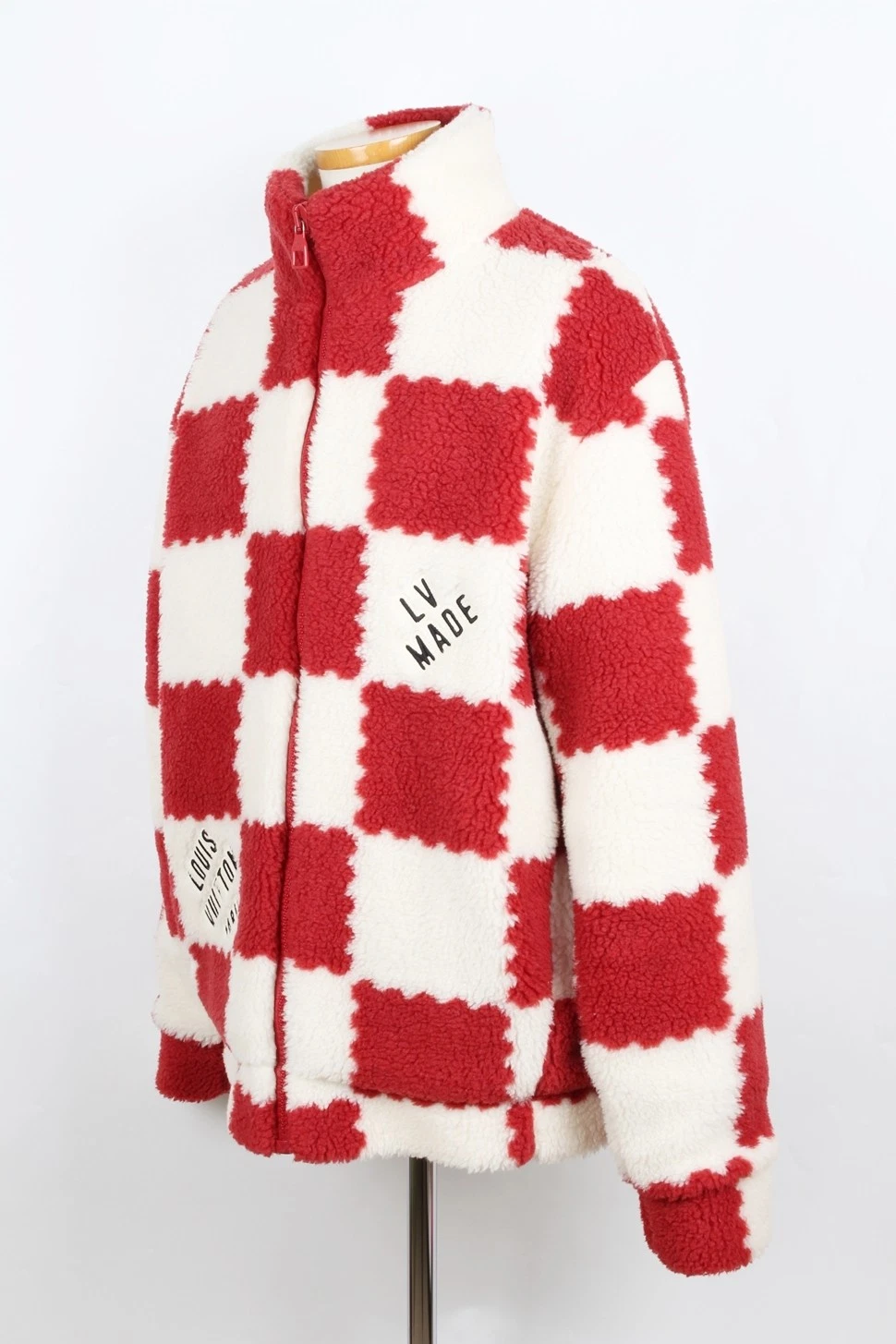 LOUIS VUITTON（LV） Giacca in pile Louis Vuitton X Nigo Damier XL 68358191