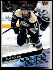 2020-21 Upper Deck #224 Liam Foudy Young Guns Columbus Blue Jackets