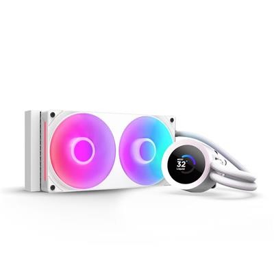 Nzxt Kraken Plus 240 Rgb White Liquid CPU Cooler