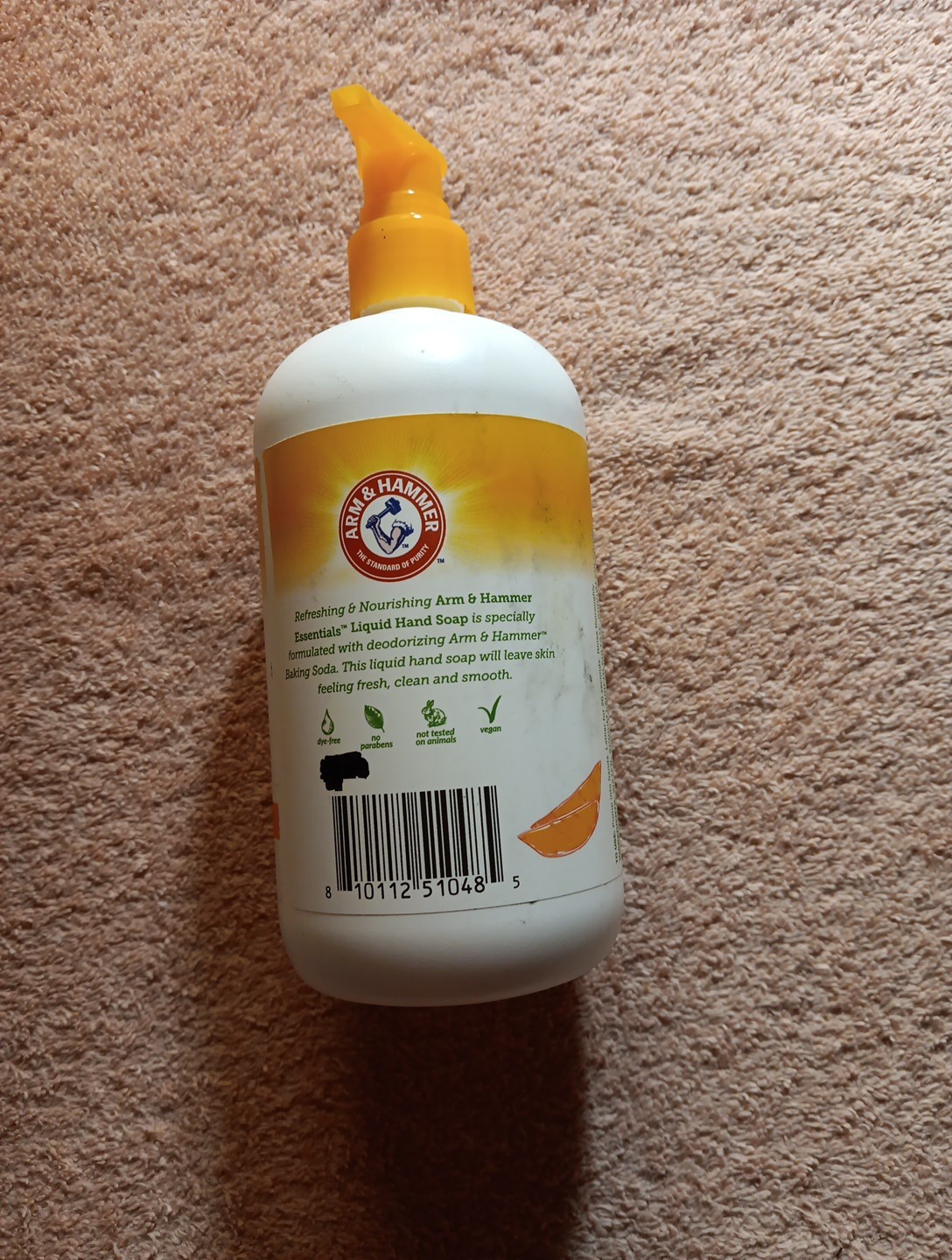 Arm & Hammer Essentials Hand Soap Tropical Mango 12floz  (N19) thumbnail 2