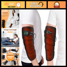 Heated Arm Sleeve Heating Pad for Pain Relief, Elbow Support, 78" Power Cord