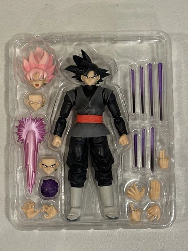 S.H. Figuarts Goku Black Dragon Ball Super Bandai 1er Lanzamiento Auténtico Completo