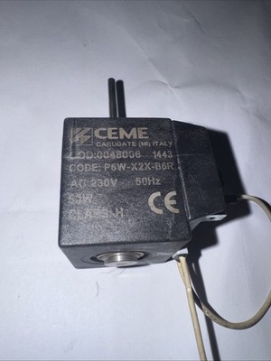 CEME Magnetventil Spule P6W-X2X-B6R   230V / 50Hz   50W   CLASS H