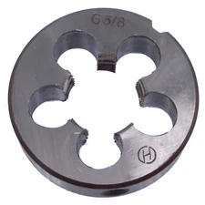 US Stock New HSS G3/8-19 BSP 55 Degree Taper Pipe Thread Die