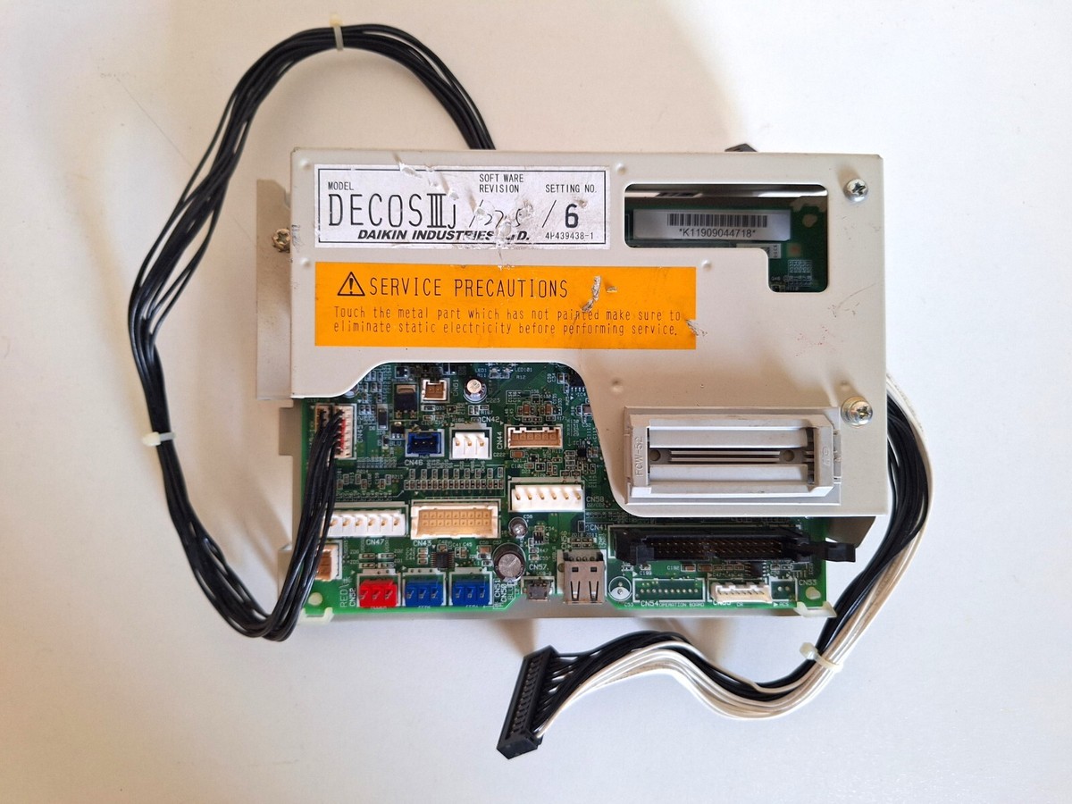 Daikin DECOS III J / 4P439438-1 / K11909044718 Controller Board | eBay