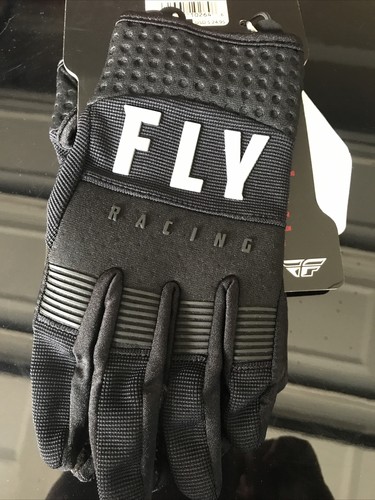 FLY RACING F-16 Glove black With Grey Logo - Bild 2 von 2