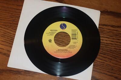 NEW VINYL 45 MADONNA CHERISH B/W SUPERNATURAL NEW UNPLAYED