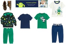 NWT Gymboree Boy's Monstro-politan Sets and Separates 12-18, 18-24, 12-24, Kid 4
