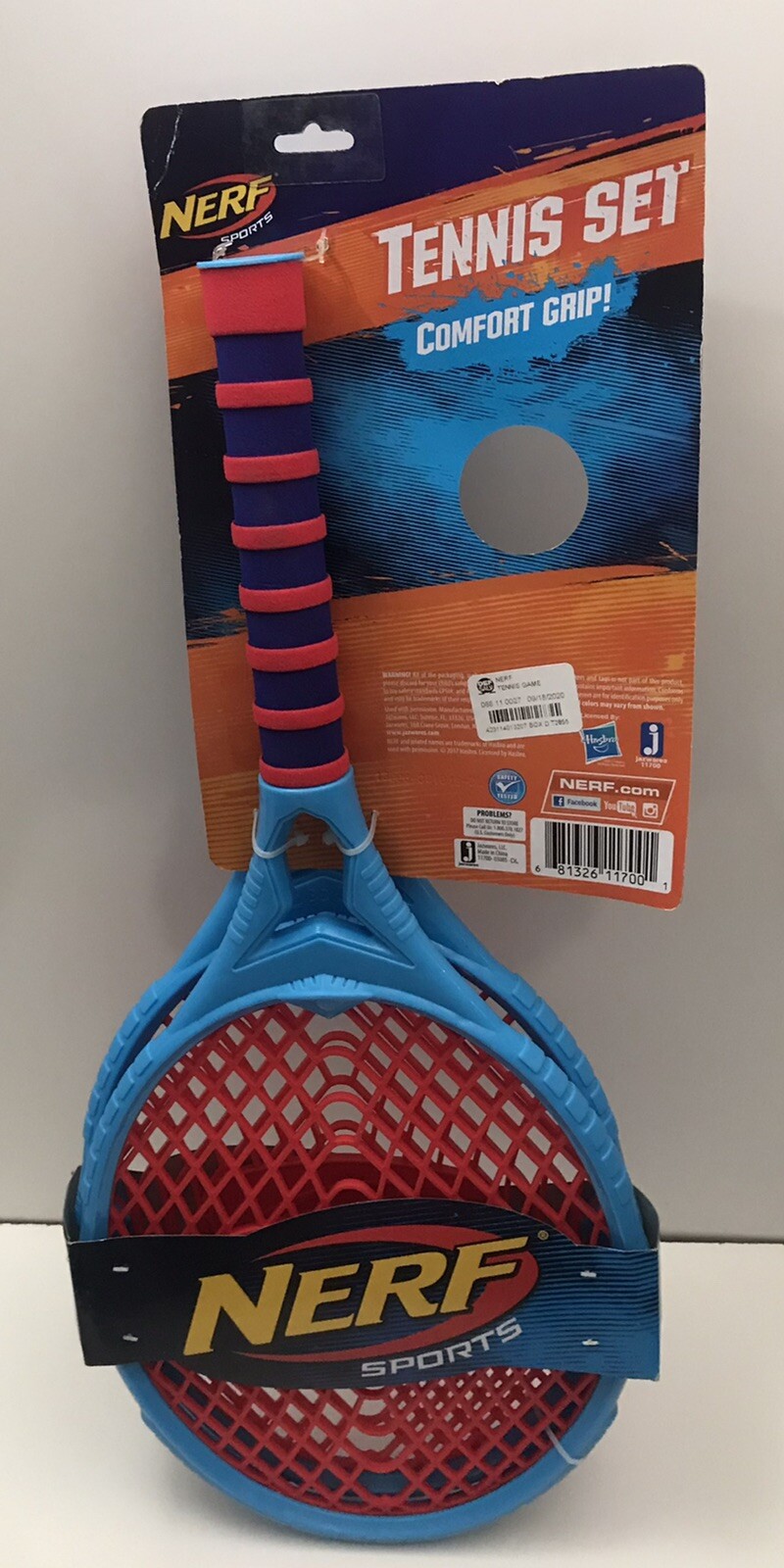 nerf paddle ball