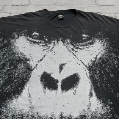 Vintage Y2K Supra Gorilla AOP Skate Shirt Chad Muska Erik