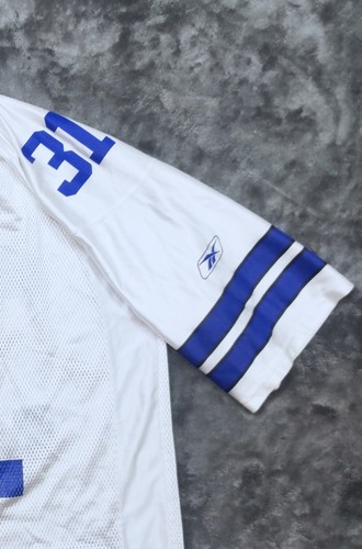 Reebok Dallas Cowboys #31 Roy Williams Jersey Mens Large White NFL On Field - Picture 5 of 9