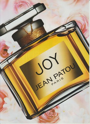 Werbepapier - Advertising Paper - Joy de Jean Patou