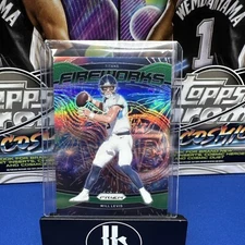 2024 Panini Prizm - Fireworks Green Prizm #4 Will Levis