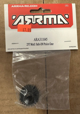 ARRMA 25T Mod1 Safe-D8 Pinion Gear ARA311045