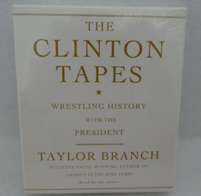 Sealed THE CLINTON TAPES WRESTLING WITH HISTORY with the President 9 CD Set NEW