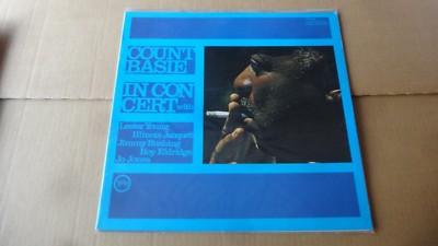 COUNT BASIE IN CONCERT LESTER YOUNG JACQUET RUSHING ELDRIDGE VERVE ...