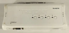 TRENDnet TK407K 4-Ports External USB KVM Switch NO POWER SUPPLY