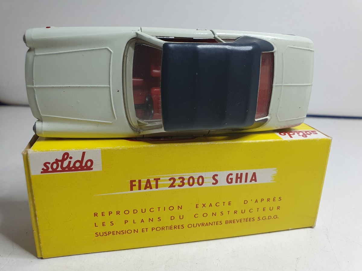 SOLIDO DALIA SERIE 100 - # 30 / 133 Fiat 2300S Cabriolet Ghia - 2300 S EUR 425,00 - FR