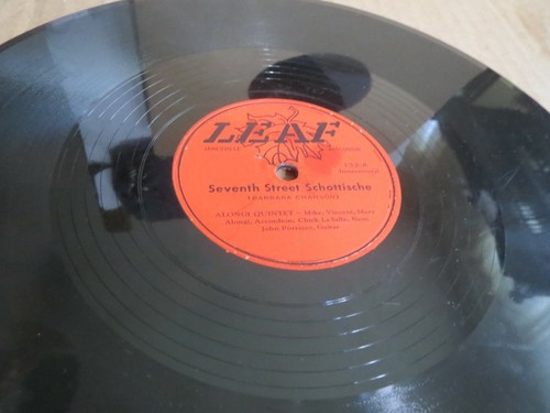 78RPM Leaf Alongi Quintet - Rockford Polka / Seventh Street Schottische, V+ V - Picture 7 of 9