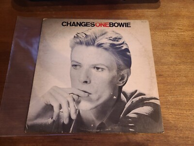 DAVID BOWIE CHANGES ONE 1976 ITA VG/VG VINYL LP 33 RUNDEN