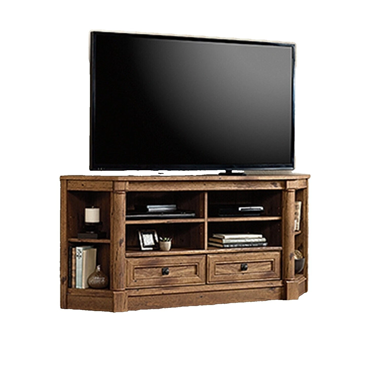 Soportes de TV de metal de cocina Sauder y unidades de entretenimiento